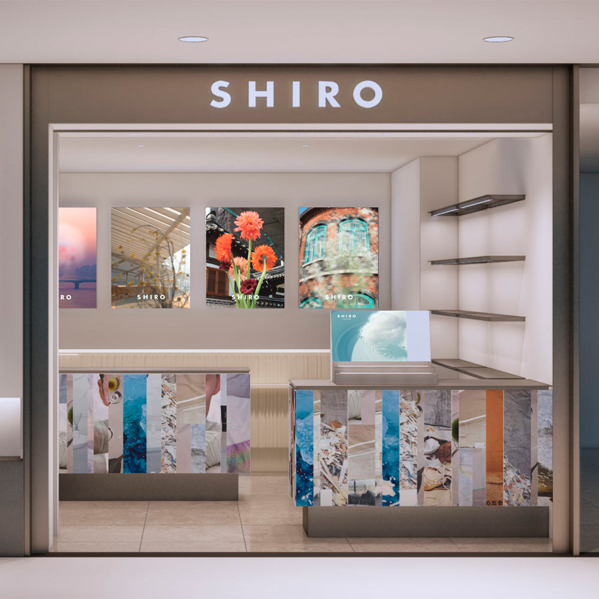 SHIRO, 3월 17일 SHIRO LOTTE DEPARTMENT STORE MYEONGDONG 한국 3호점 오픈