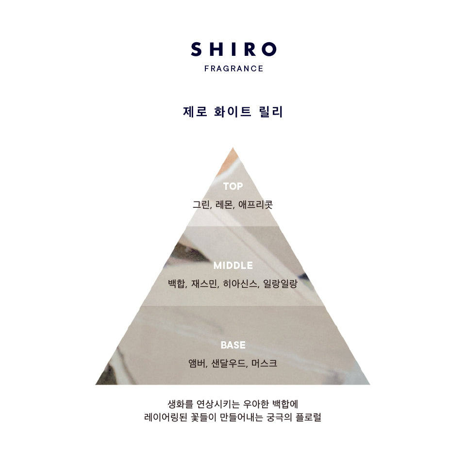 제로 화이트 릴리 젤 퍼퓸